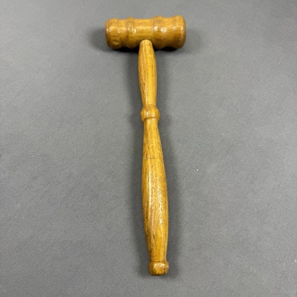 Vintage Wooden 9